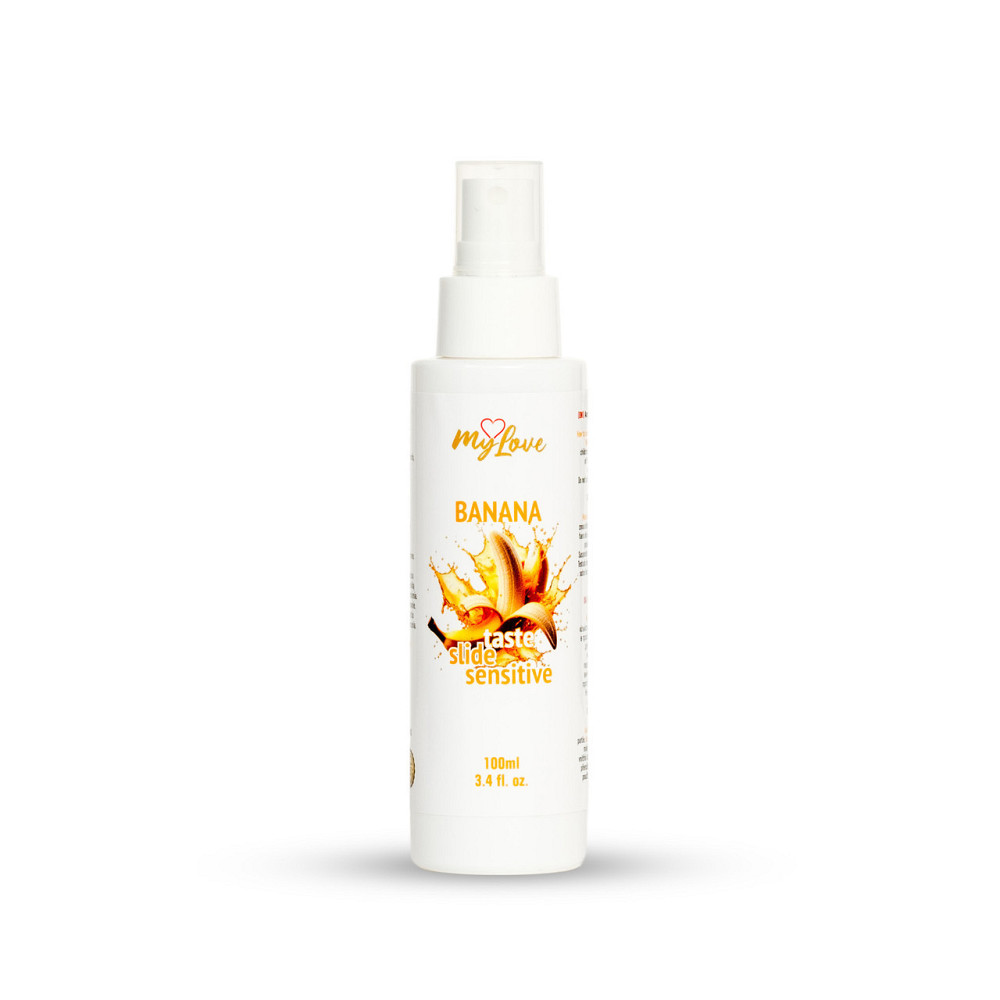Інтимний гель-лубрикант - MyLove Taste Slide Sensitive Banana, 100 мл Sex Aura Київ - фото 1