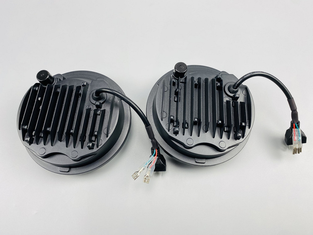 Фара головного світла LED 40W ближній+далекий+ходові вогні кільце 5.75 дюйми авто+мотоцикли Мукачево - фото 7