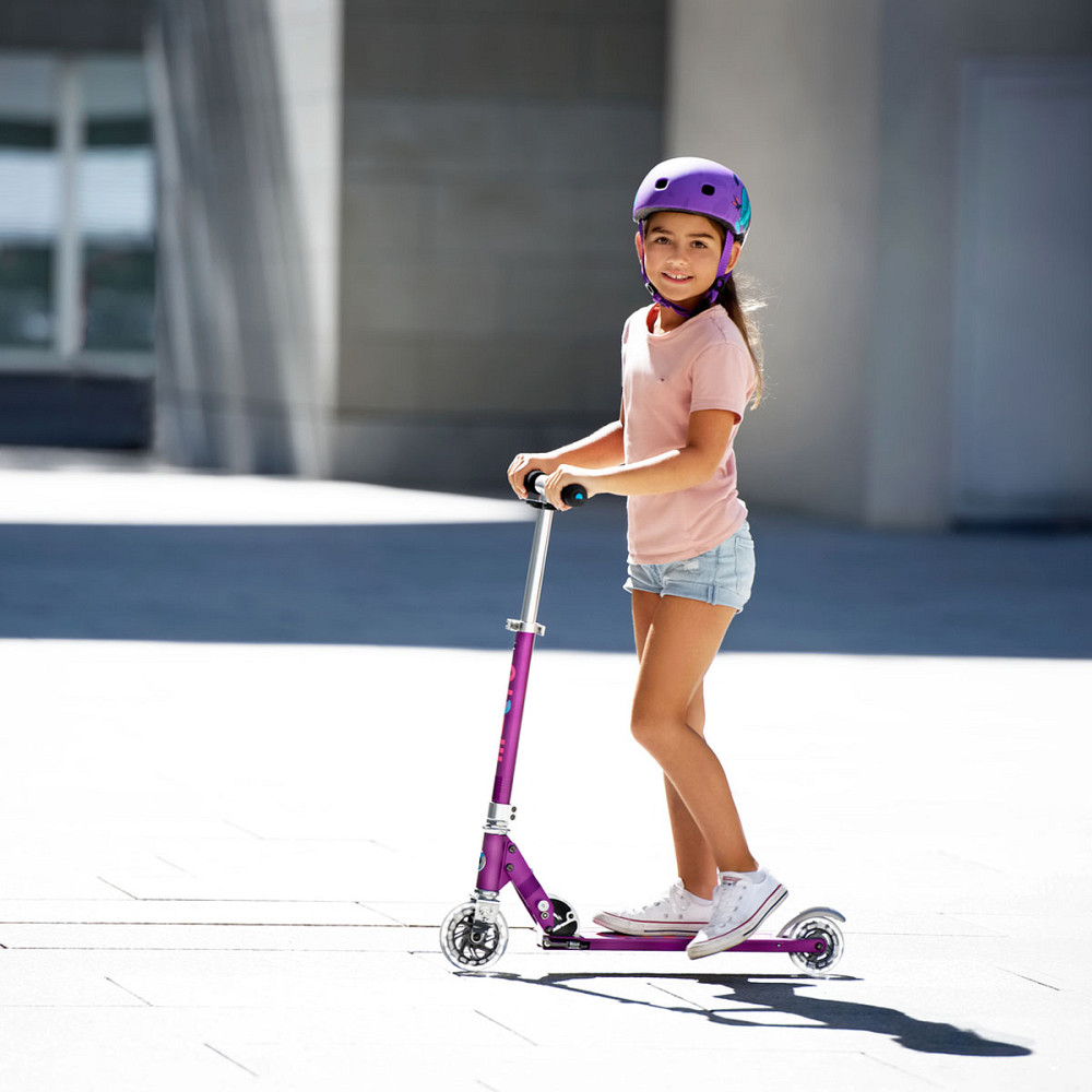 Самокат MICRO серии Sprite LED – Фіолетовий Днепр - изображение 6