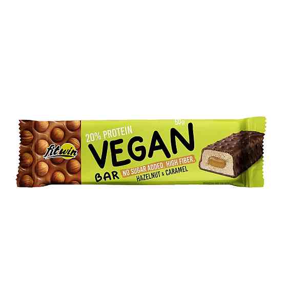 Vegan Bar - 12x50g Hazelnut & Caramel Киев