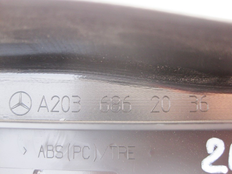 Mercedes-Benz  A2036862036 9B51 Накладка порога внутрішня права, колір антрацит CLC CL203 Sportcoupe C203 Одесса - изображение 3