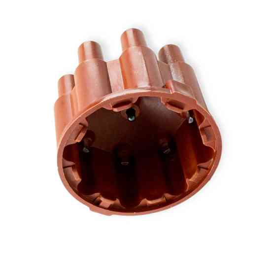 Кришка ГАЗ 53, ЗІЛ 130 (кришка розподільника запалення чорна) трамблера Мукачево