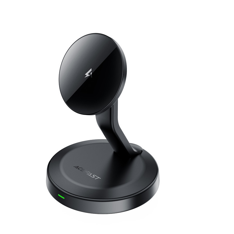 Бездротовий мультизарядний пристрій ACEFAST E26 desktop mobile phone wireless charging holder Black Одеса - фото 7