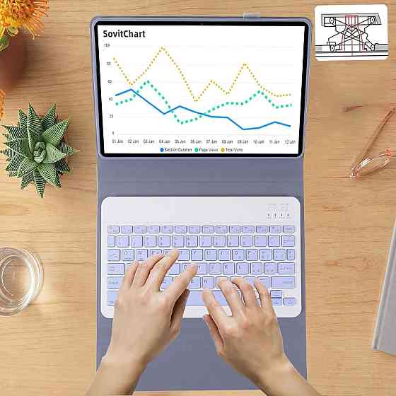 Чехол-клавиатура для Xiaomi Pad 6 11