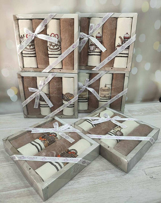 Набор кухонных полотенец (Турция) Одесса - изображение 1