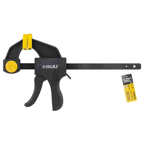 Sigma Струбцина быстрозажимная 150×60мм SIGMA (4243211) Коломия
