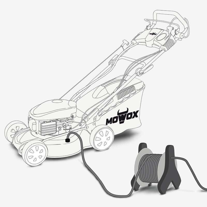 Профессиональная бензиновая газонокосилка Mowox PM 4650 SHW: самоходная (10000226) Киев - изображение 7