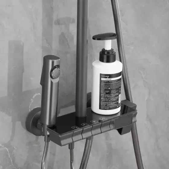 Душевая система с термостатом и LED-дисплеем 120см AND AA6-6 Коломыя