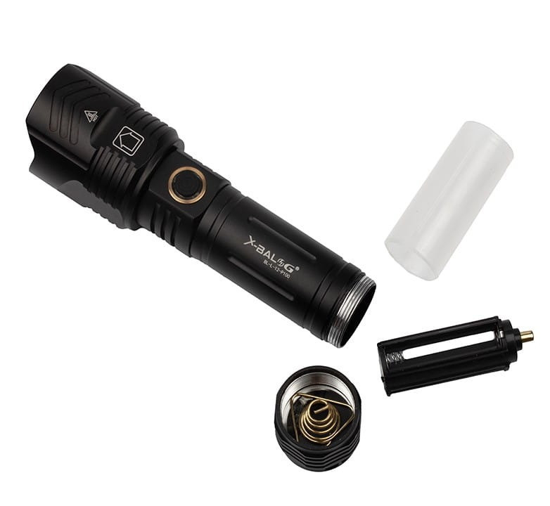 Ліхтар X-BALOG BL-L-12-P100 алюмінієвий (діапазон до 1000 м) з опцією PowerBank L-095 Киев - изображение 9