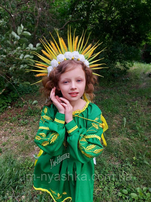 Детское вышитое платье с колосками Кривой Рог - изображение 4