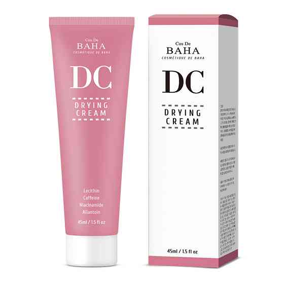 Крем для жирной кожи с лецитином и 2% ниацинамидом Drying Cream DC Cos De BAHA 45 мл Киев