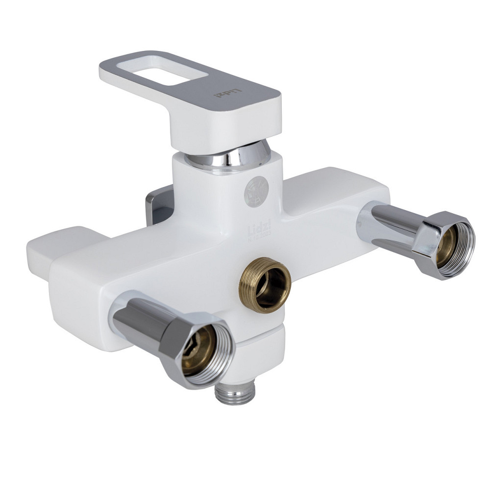 Душевая система универсальная Lidz Wawel 1030 на три потребителя (с изливом) (k35) LDWAW1030WHI45401 White Киев - изображение 5