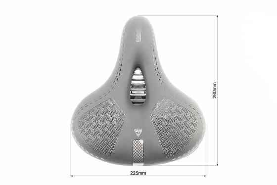 Сидіння ХВЗ 260x225мм, чорне LIETU Київ