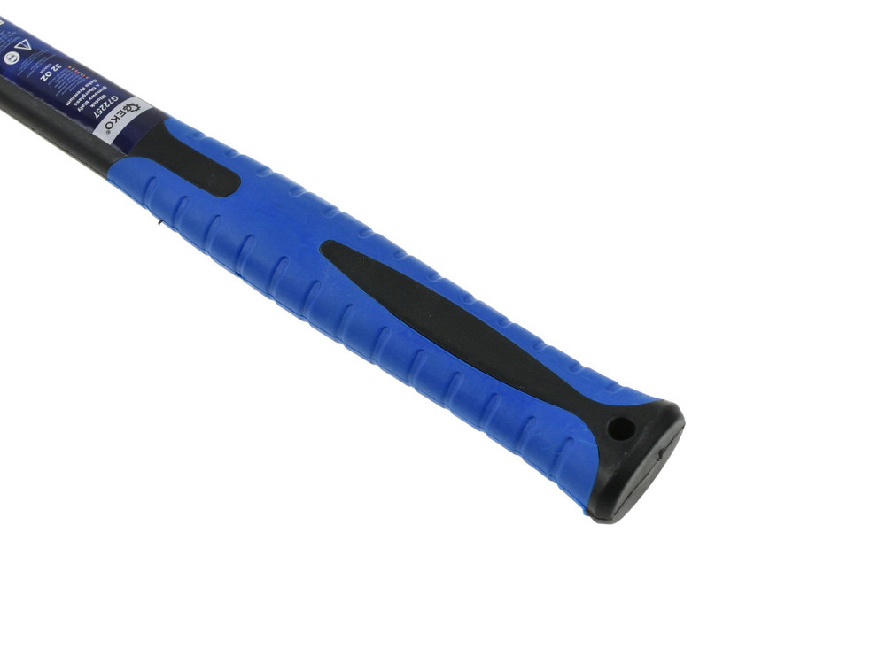 Киянка "GeKo"-premium гумова біла з ручкою зі скловолокна покритого TPR 1.100 г Киев - изображение 3