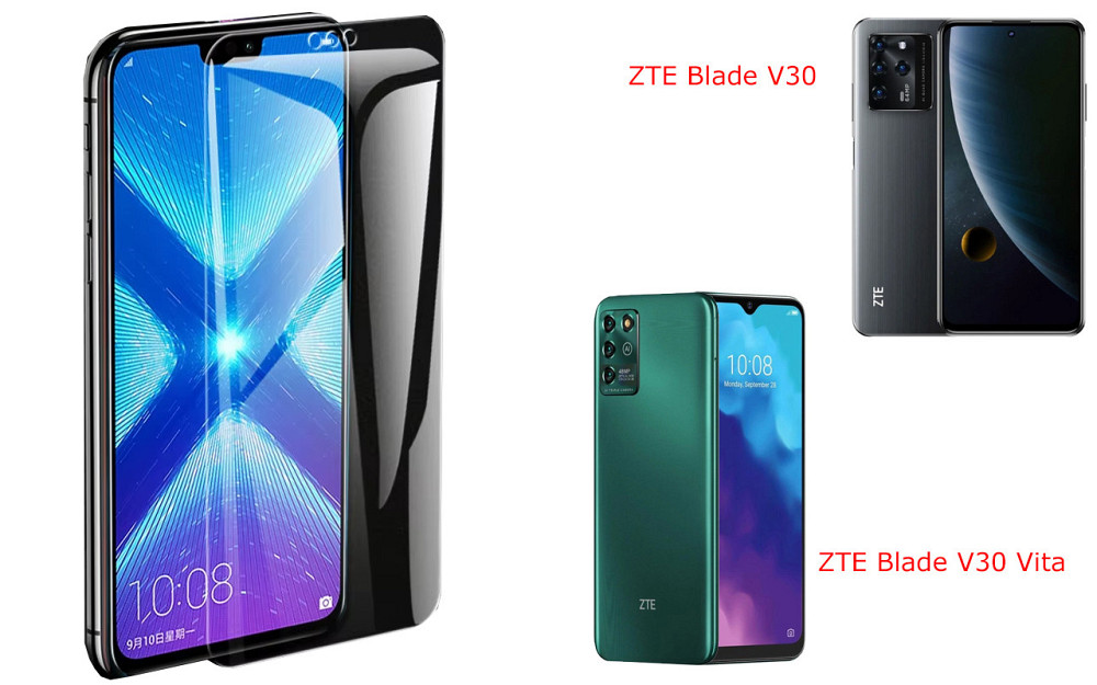 Защитное стекло NeoGlass для ZTE Blade V30, Blade V30 Vita – ультрапрозрачное и устойчивое Киев - изображение 2