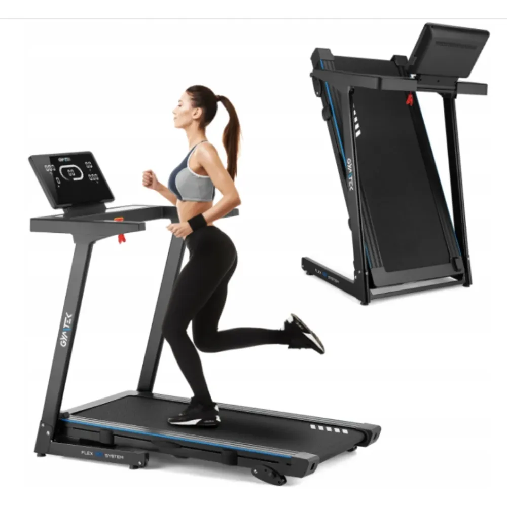 Беговая дорожка электрическая GYMTEK XT570 черный Киев - изображение 4