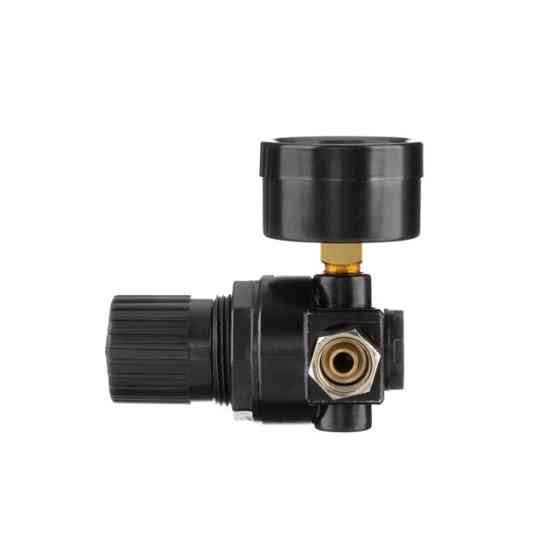 Регулятор тиску 1/4", до 10 атм, до 400 л/хв, для фарбувального пістолета Львів