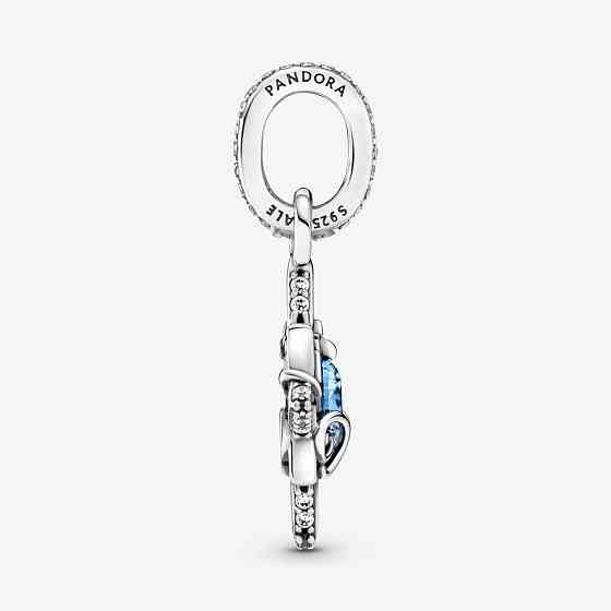 Серебряный шарм Пандора Disney Cinderella Blue Star PendantMasterSem Киев