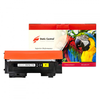 Картридж Static Control HP W2072A (117A) yellow Parrot (002-01-S2072APB) Вінниця - фото 1