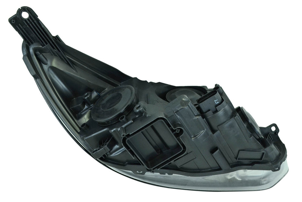 Фара Фокус 3 (2014-2019) рестайлинг левая черная указатель поворота желтый галоген (ручной корректор) без ДХО Форд Мукачево - изображение 1