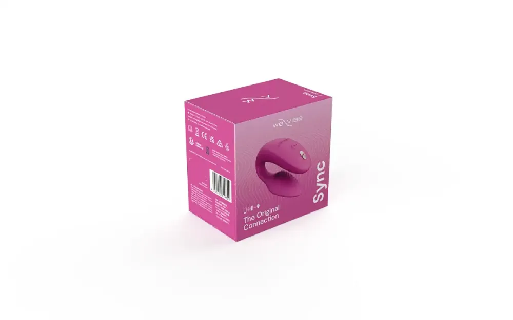 Смарт-вібратор для пар We-Vibe Sync 2 Rose, 10 віброрежимів, пульт ДК Львів - фото 9