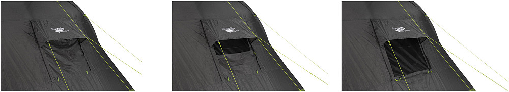 Палатка пятиместная High Peak Brixen 5.0 Light Grey/Dark Grey/Green (11816) Киев - изображение 8