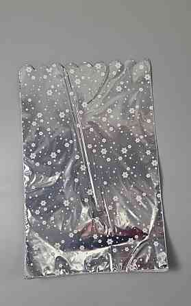 Пакет із малюнком для пакування подарунків (30*50) No434 (4) фольгований (ажурний) "Сніжинки" (100 шт.) Харків