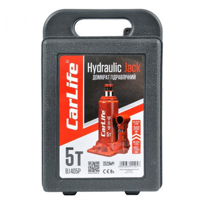 Домкрат CarLife 5т 195-380мм (BJ405P) Винница - изображение 4