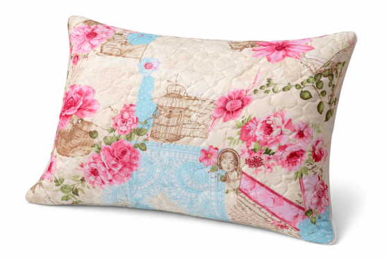 Подушка Ecotton 50х70 см з чохлом антиалергенна на змійці Коломия