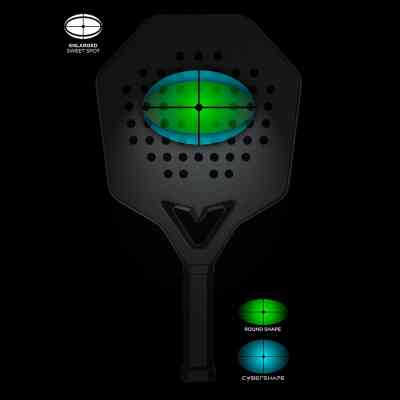 Ракетка для падел тенісу Stiga Racket Cybershape 18K (2202-1701-03) (931816) Вінниця