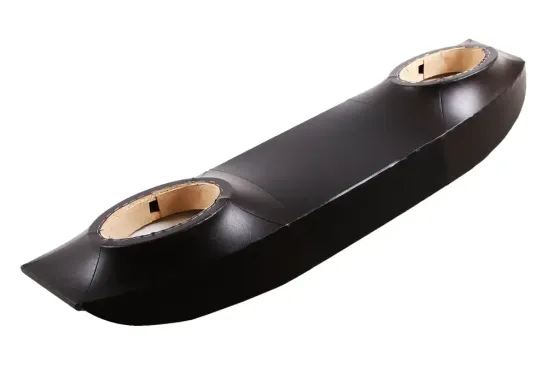 Полка багажника Lanos АвтоКомфорт под колонки кожзам черный Винница