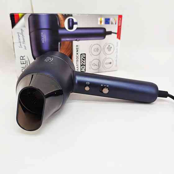 Мощный фен для быстрой укладки волос Adler, Фен с ионизацией и регулировкой температуры MB-41 Львов