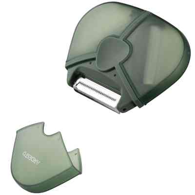 Овощечистка Ardesto Gemini, нержавіюча сталь, пластик, зелений (AR2169PG) Винница