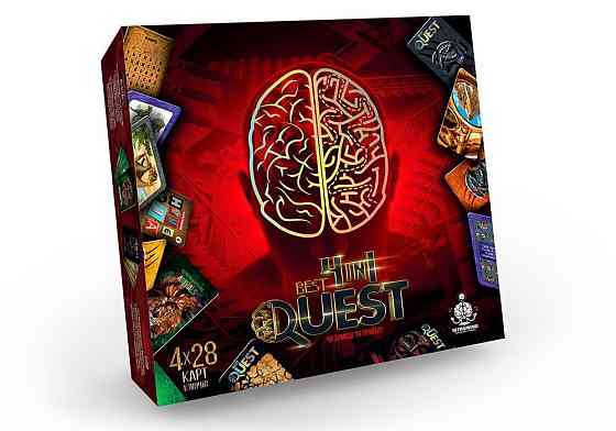 Карткова квест-гра "BEST QUEST 4in1" укр (10), шт Київ