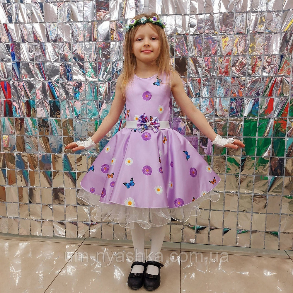 Пишне ошатне плаття з квітами для образу весни або в ретро стилі "Стиляги" Кривий Ріг - фото 6