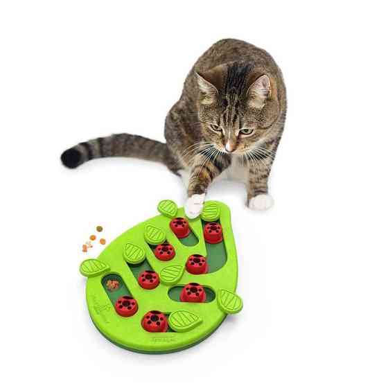Интерактивная игрушка головоломка для лакомств для котов Nina Ottosson Buggin Out Puzzle Play (Нина Оттоссон) Запорожье