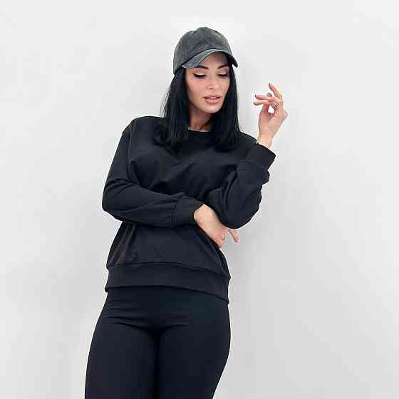 Базовый свитшот из двунитки 