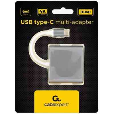 Переходник USB Type-C to HDMI Cablexpert (A-CM-HDMIF-02-SG) Винница