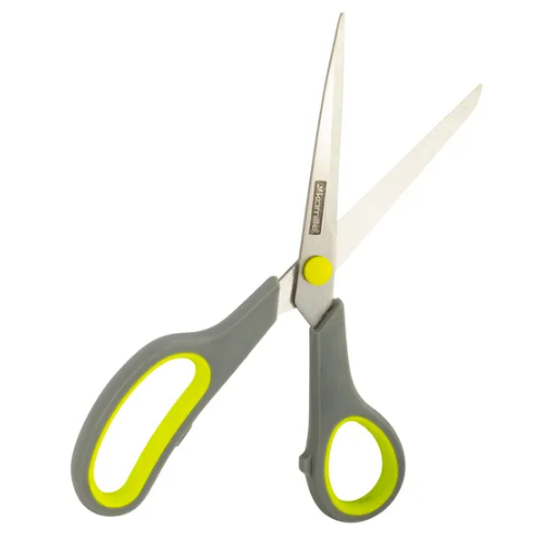 Набір ножиць універсальні 3 предмети (140мм/170мм/215мм) нержавіюча сталь пластикові ручки 5187 KAMILLE Житомир