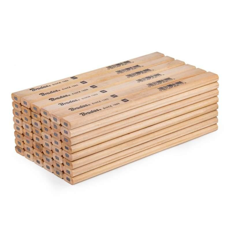 Олівець будівельний, HB 180мм, OCTAGON, дерево, DIY-PC2OC18WD/48D Київ - фото 1