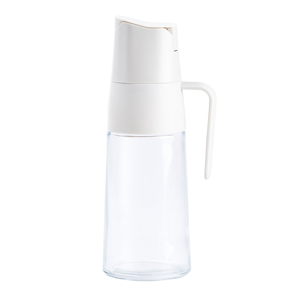 TS Kitchen Пляшка дозатор для олії та оцту 600 мл з носиком бежева Киев - изображение 1