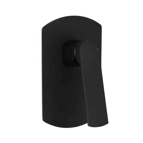 Змішувач для душу Qtap Slavonice прихованого монтажу QTSLA267BLM45903 Black Matt Харків