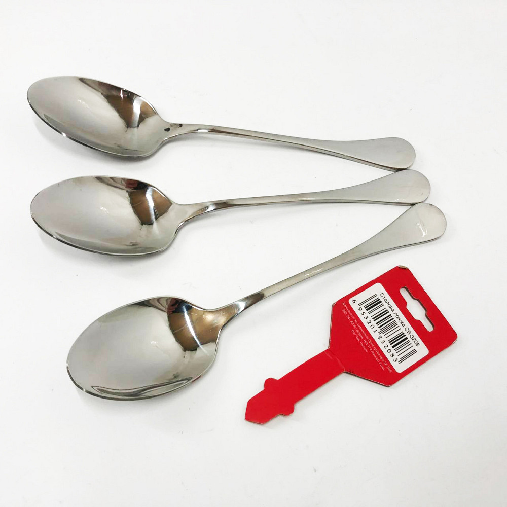 Набір столових ложок Con Brio 3шт CB-3208 WZ-45 Івано-Франківськ - фото 3