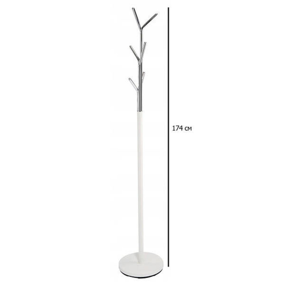 Вішак LETA білий/хром Киев - изображение 2