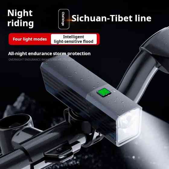 Велосипедный фонарь с защитой от влаги BL-2024-4-XPG, Компактный фонарь для велосипеда с аккумулятором QF-68 Ивано-Франковск