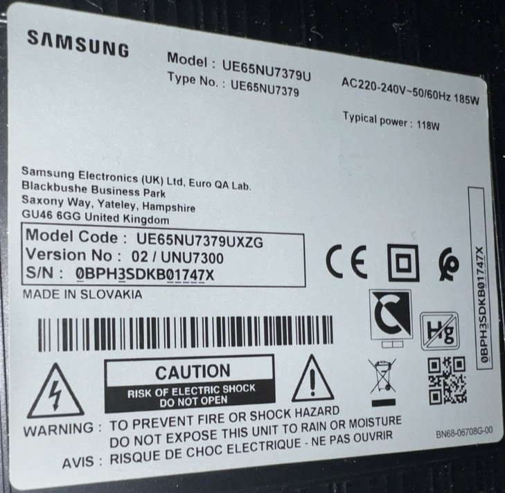 Телевизор Samsung 65