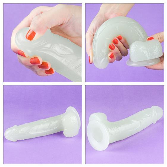 Фалоімітатор - Lumino Play Dildo 7.5" Sex Aura Київ - фото 4