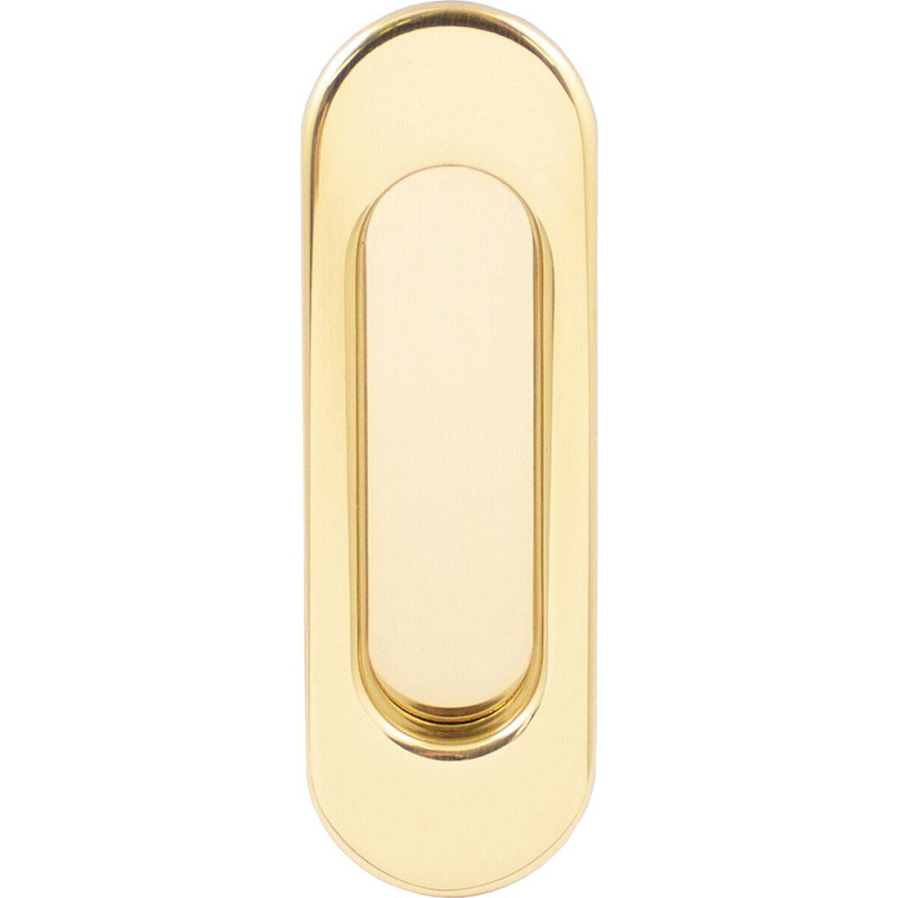 Ручка овальна на розсувн. двері Fimet 3665 C OF 02 мат.латунь Київ - фото 1