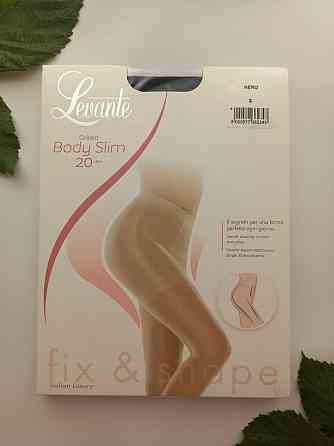 Колготки з утяжкою чорні levante body slim 20 Славута