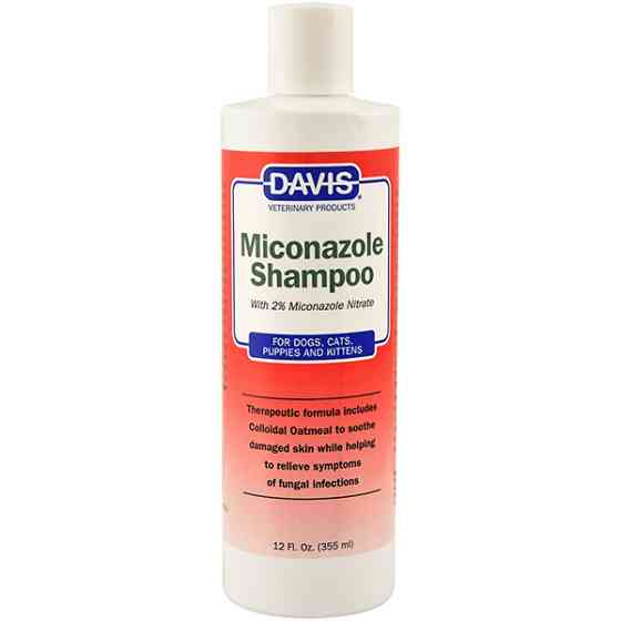 Davis Miconazole Shampoo ДЕВІС МІКОНАЗОЛ дерматокосметичний шампунь з 2% нітратом міконазолу для собак і котів із захворюваннями шкіри Київ